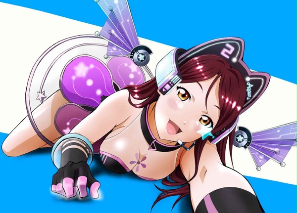 Aqours全員新規イラスト描けました の スクフェス梨子