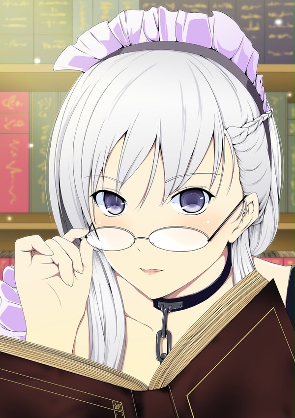 アズールレーン ベルファスト 読書中