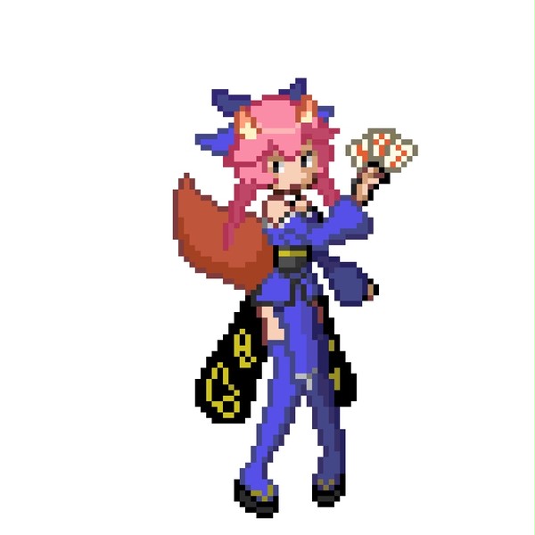 玉藻の前(ドット絵改変)