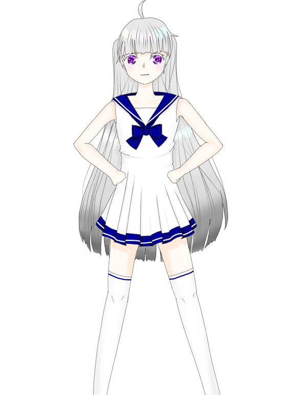 銀髪っこ