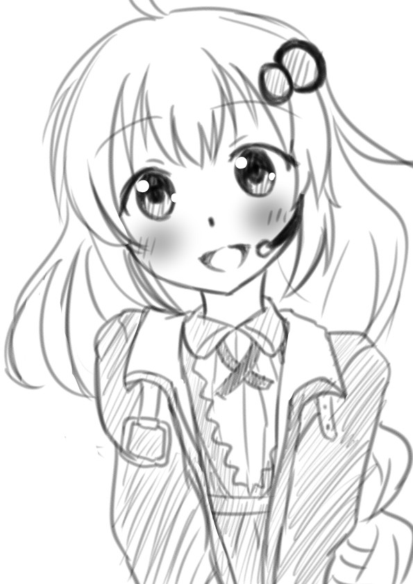 【12/22】初描きあかりちゃん