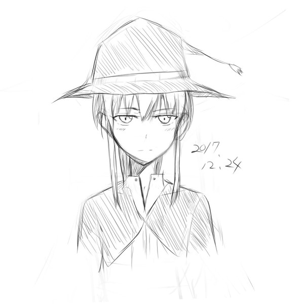 落書き 魔女
