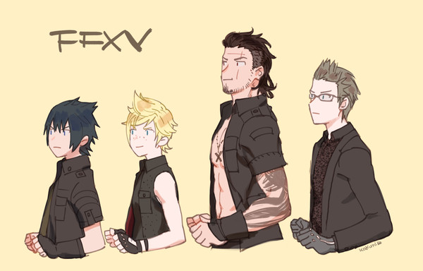 FF15のらくがきとまんが その2