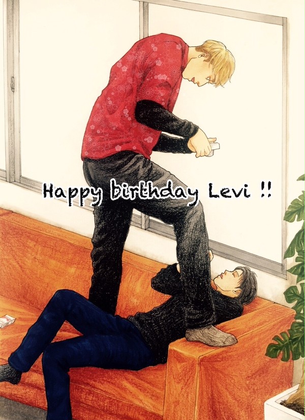Happy birthday Levi ‼︎2017