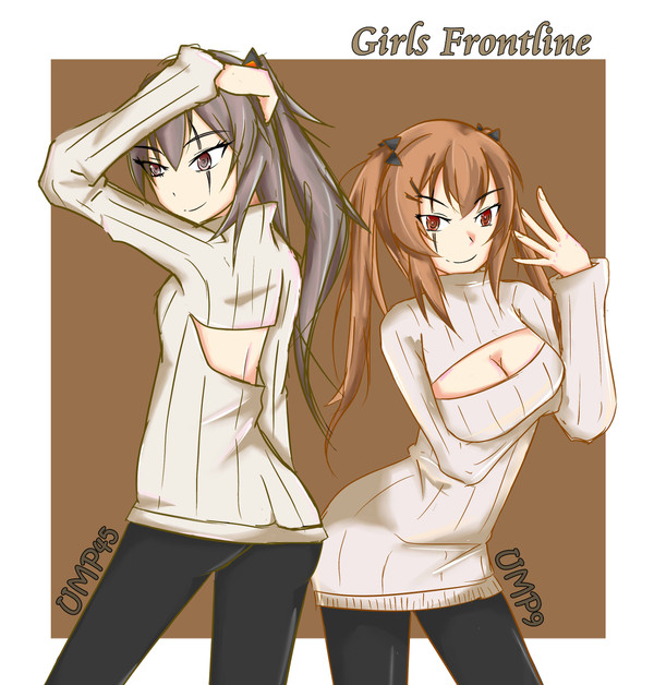 胸開きタートルネック & UMP