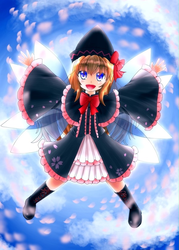 黒ロリリーホワイト