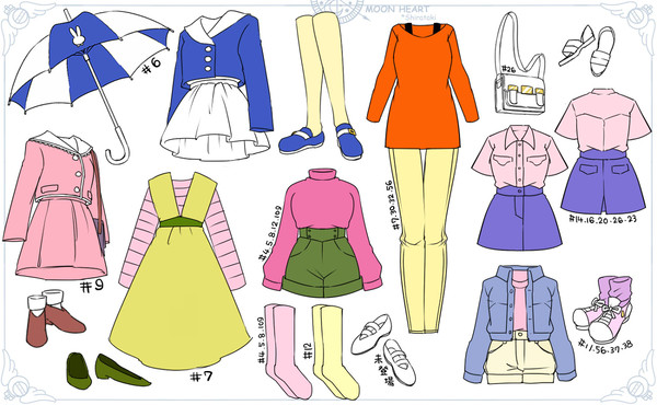 うさぎちゃんの私服