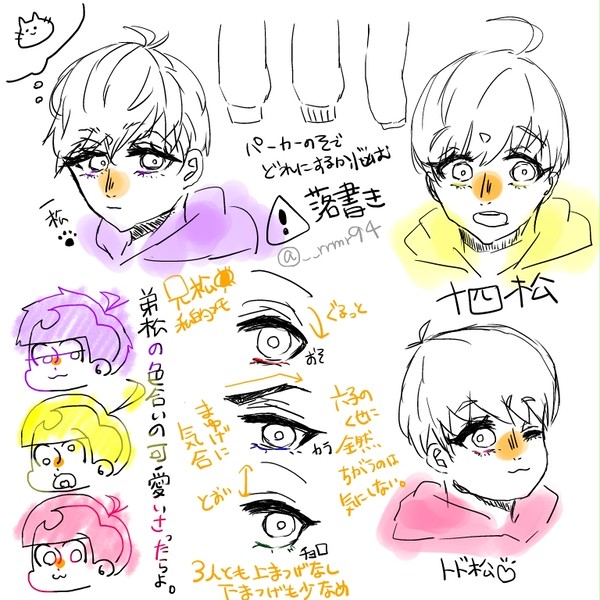 私的弟松書き方