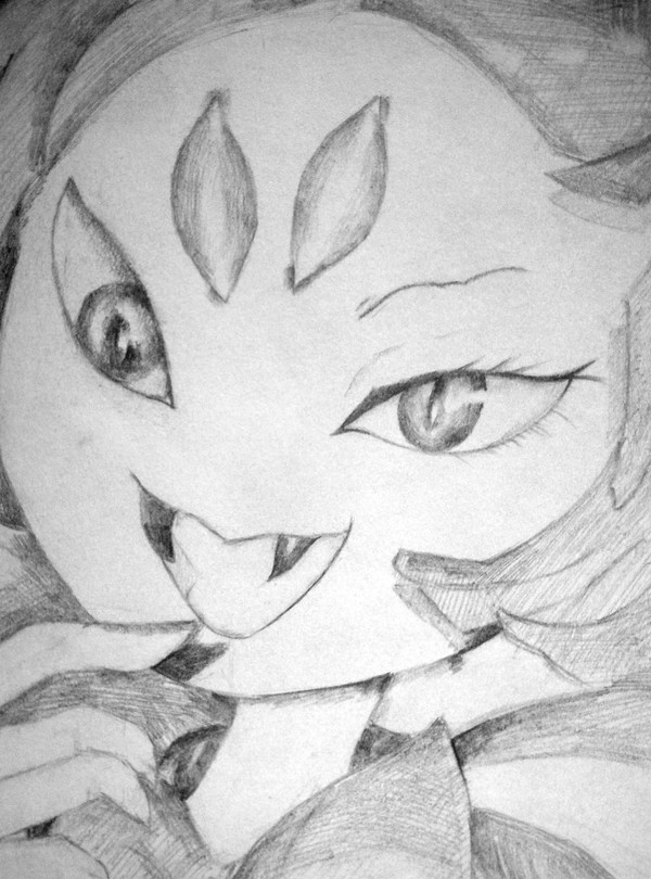 Undertale muffet 临摹