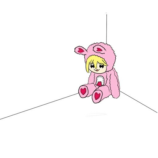 墙角仁兔