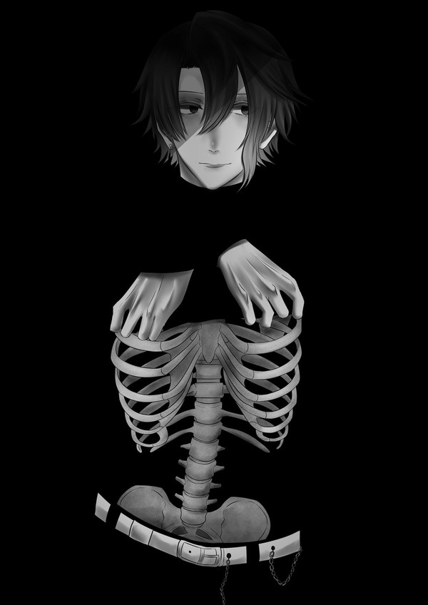 服の下