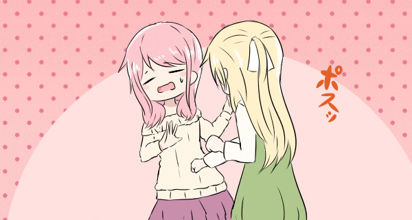 千聖さんが彩ちゃんにぽすぽすするだけ