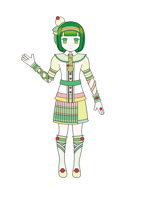 フリーファッションイラスト2.5