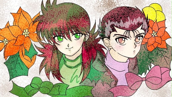 幽白塗り絵2017 その2