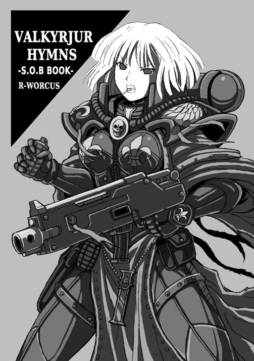C93 ウォーハンマー40ｋ同人誌 シスター・オヴ・バトル本