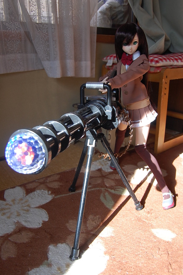 朝潮ちゃんいガトリングガン