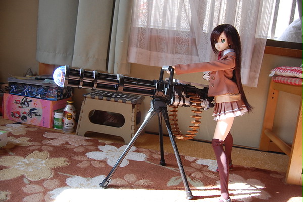 朝潮ちゃん＆ガトリングガン②