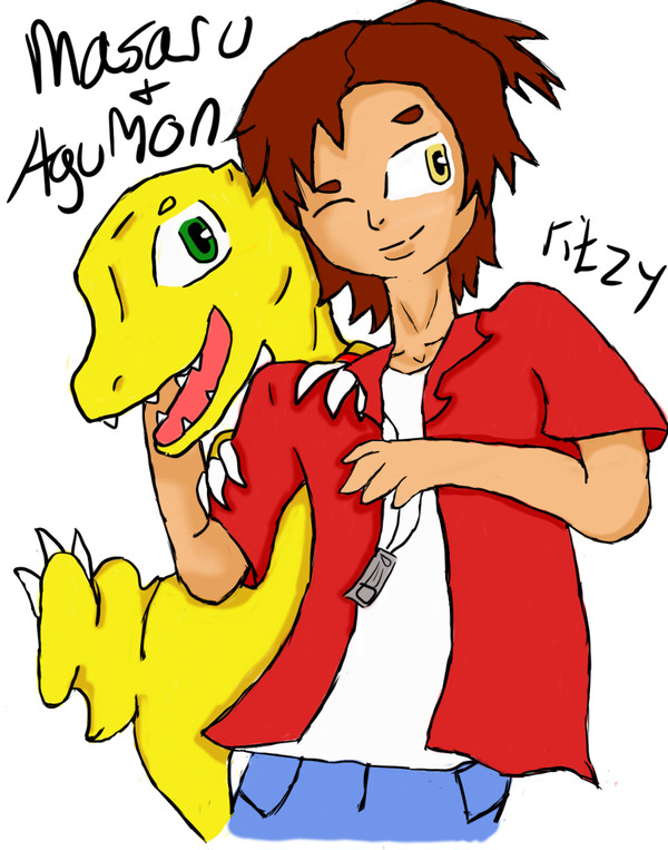 Digimon - Masaru & Agumon