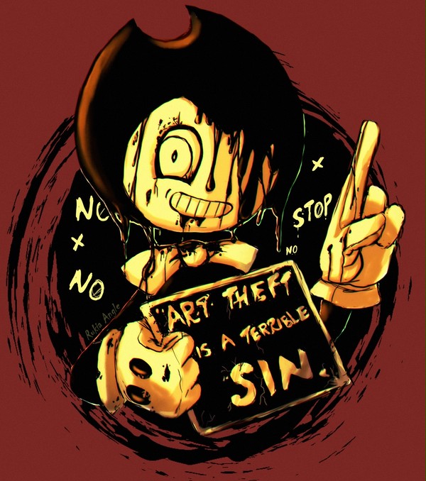 > Art Theft is a Terrible Sin <
