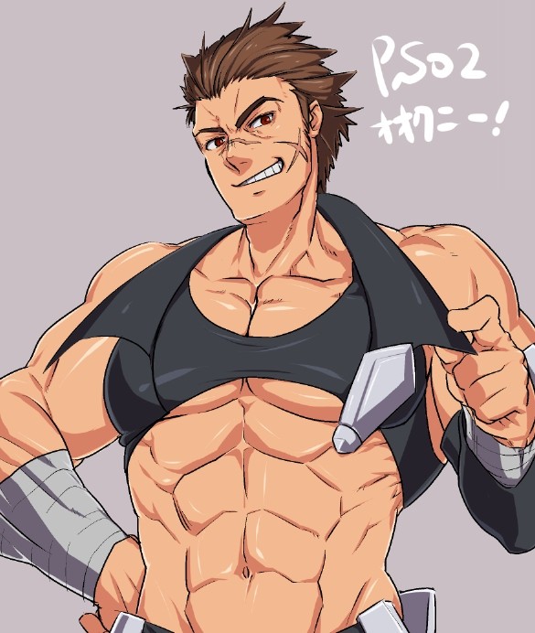 男キャラ落書き詰め