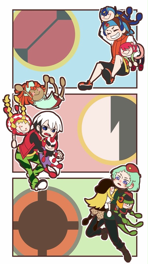 青赤緑