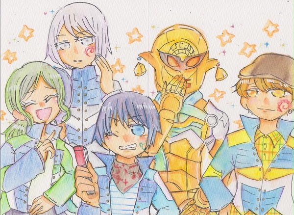 宇宙戦隊らくがき　５