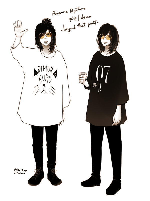 デも/demo オーバーサイズのＴシャツ