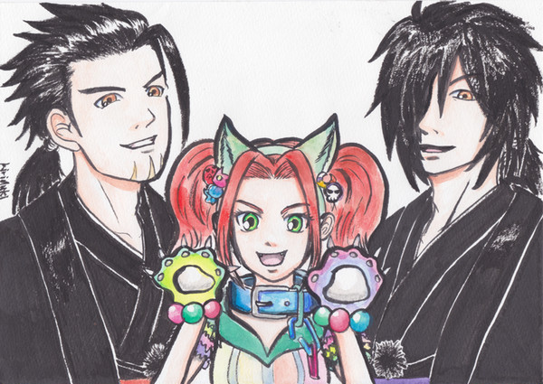 2018年 年賀状 TOBバージョン 原画未加工版