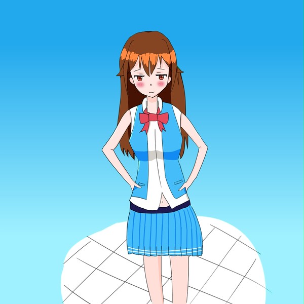 ジト目のそらちゃん