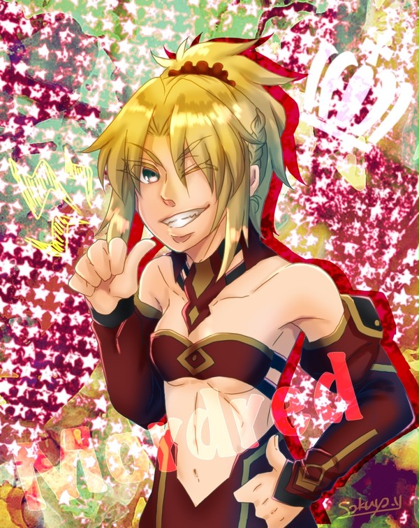 【Fate】初描きモーさん