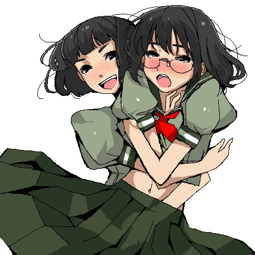 委員長ちゃんと親友ちゃん