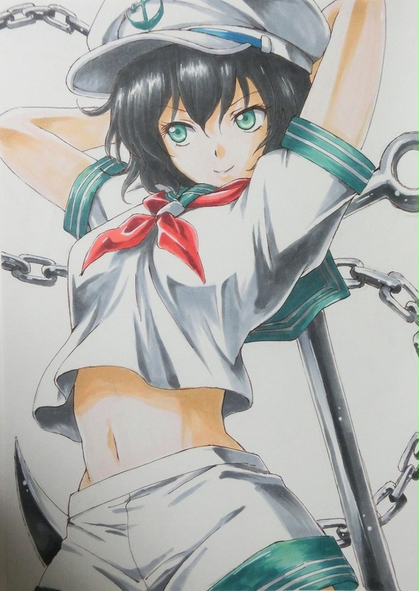 いいお腹の日に描いた村紗