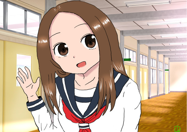 からかい上手の高木さん【ファンアート1作目】(1/16再修正)