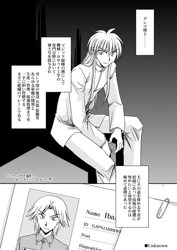 【再録】Unknown
