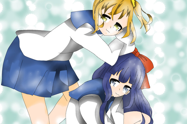 ポプテピピック落書き(擬人化(？)注意です)