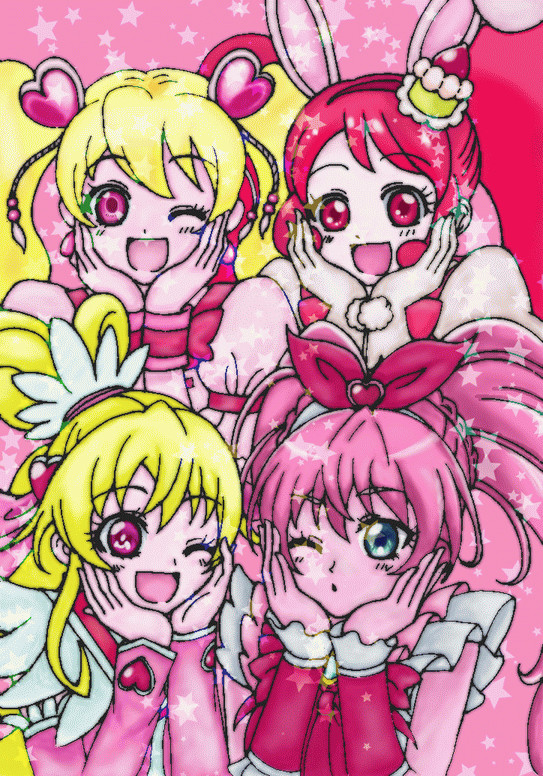 桃キュア 塗らせていただきました