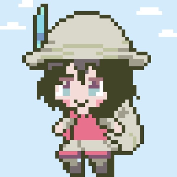 かばんちゃん(ドット絵)
