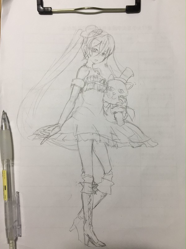 初めての模写