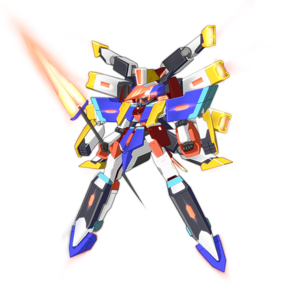 デッドラインヒーローズRPG「マシンヒーロー」用合体機体透過版