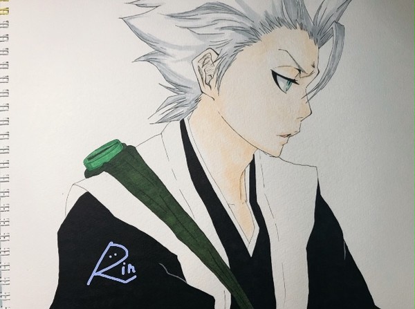 模写　日番谷冬獅郎