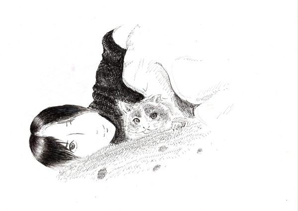 ねこといっしょ。