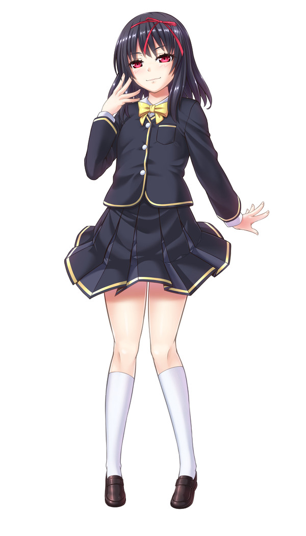 Familiar Phobia古神優馬立ち絵制服Ver