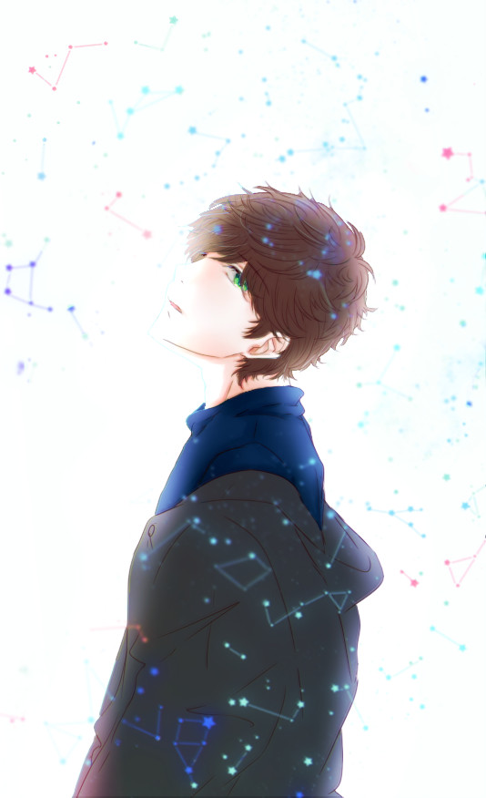 星たちと歩く