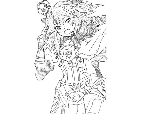 明日のためのイラスト練習