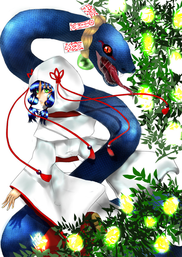 虚神ーウロガミー『櫛奈と八首（ヤツクビ）』