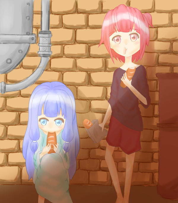 スラム街　琴葉姉妹