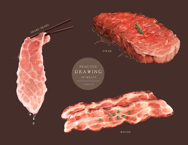 肉の绘練習 - 1/1