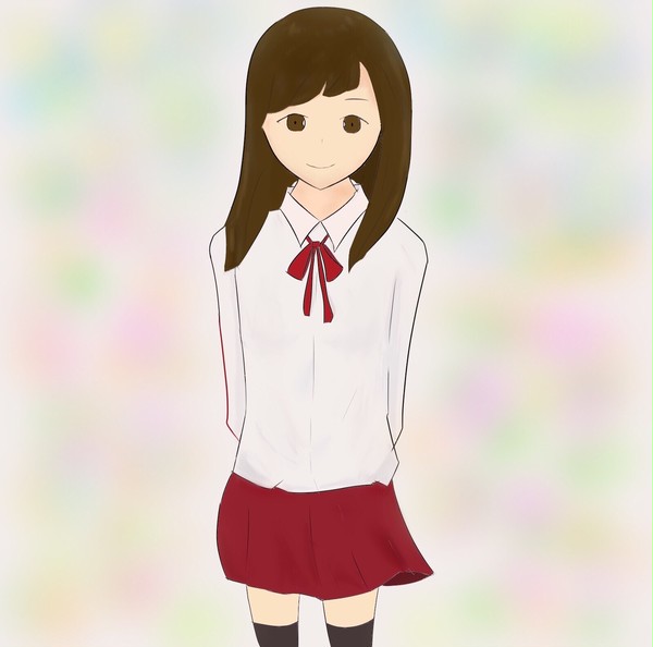 うまるの制服女子