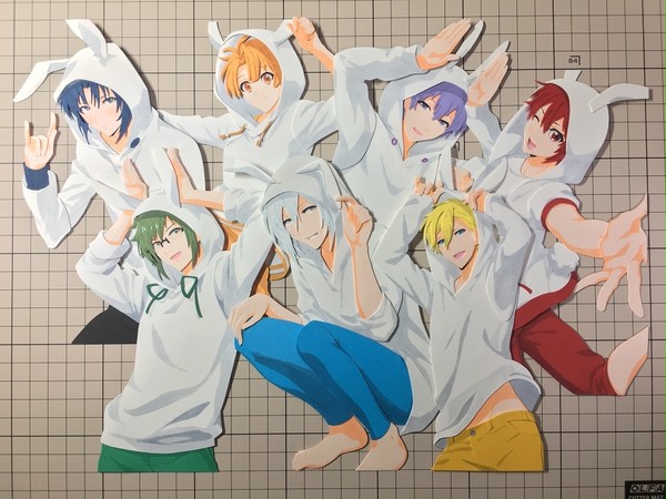 切り絵　アイドリッシュセブン　IDOLiSH7