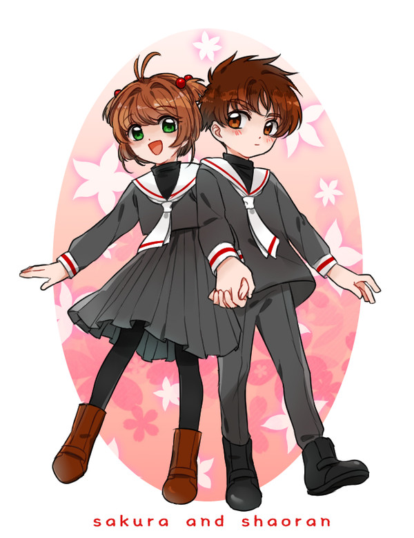 さくらちゃんと小狼くん